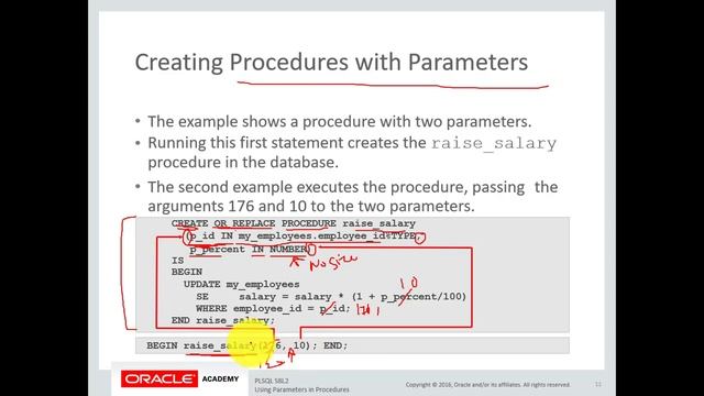 CH07 Creating Stored Procedure in oracle DB Part02 смотреть онлайн