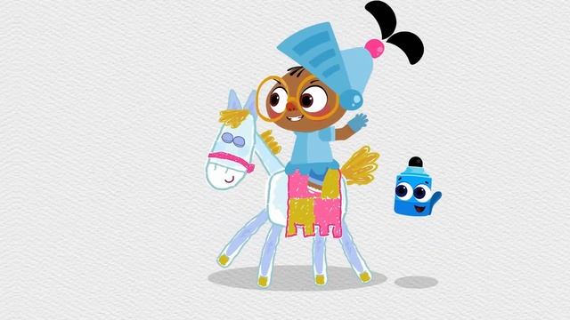 The sky is the limit with Mona and Sketch | Kids Songs & Nursery Rhymes | @disneyjunior смотреть онлайн