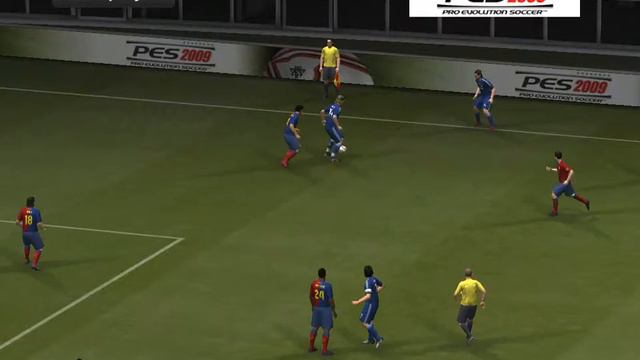 Pes 2009 Barcelona vs Real Madrid Part 1 смотреть онлайн