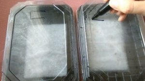 Замачивание семян в перекиси водорода.