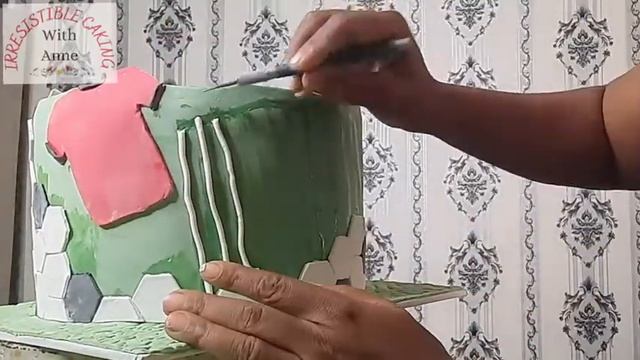How to make a Fondant Football themed Cake | Football birthday Cake смотреть онлайн