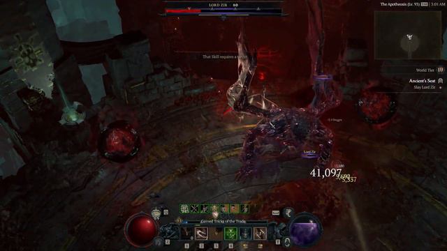 Diablo 4 Season of Blood Lord Zir boss fight смотреть онлайн