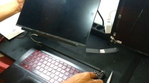 MSI GF63 LCD Back Case Disassembly