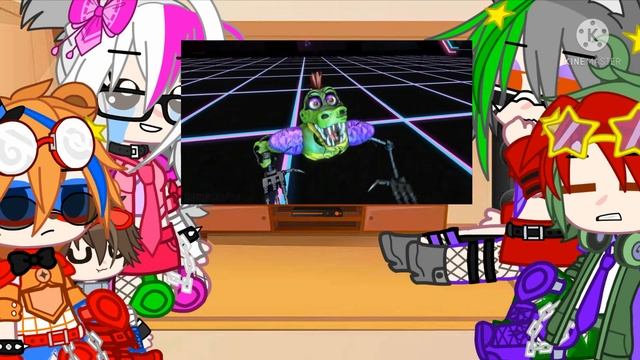 FNAF Security Breach React To Memes // Part 2 // Human AU // CandyLand