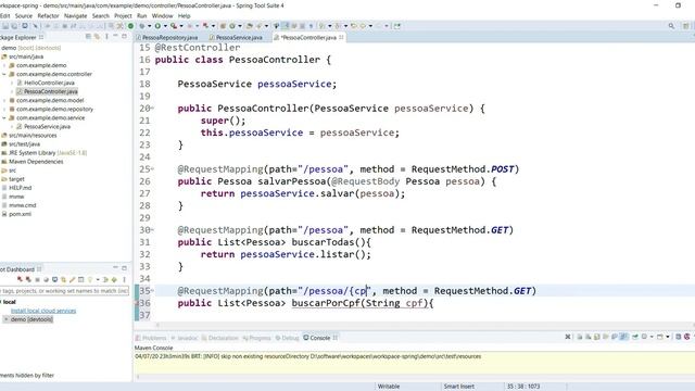 Spring Boot JPA: Inserindo uma nova funcionalidade! Respondendo dúvidas dos comentários do canal! смотреть онлайн