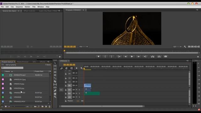 بداية العمل داخل برنامج البريمير :: Adobe Premiere Pro CC 2014 смотреть онлайн