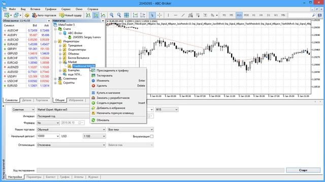 Бесплатное тестирование советников и индикаторов перед покупкой в MetaTrader 4/5 смотреть онлайн