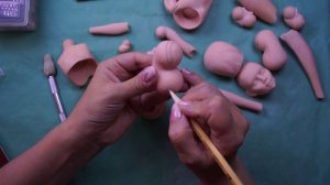 Шарнирная кукла BJD своими руками часть 2