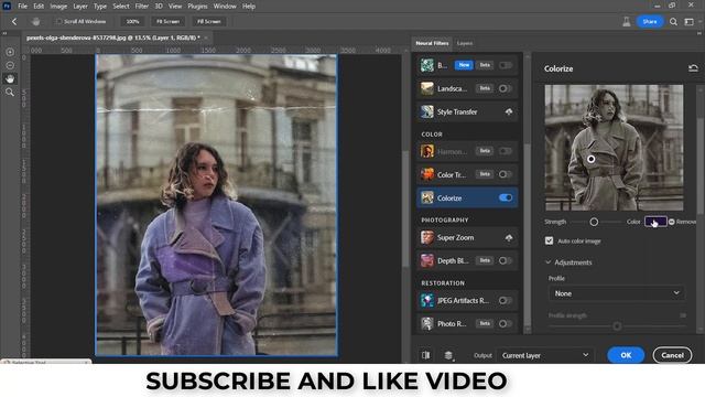 How to Use Photoshop's Updated Colorize Neural Filter for Perfect Results смотреть онлайн