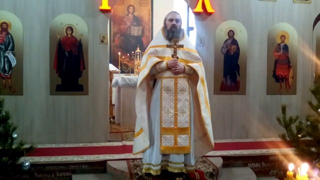 Проповедь клирика храма иерея Георгия Клюшина в праздник Крещения Господня 19 января 2021 г. смотреть онлайн