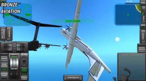 Turboprop flight simulator mod Air colison with realistc souds
