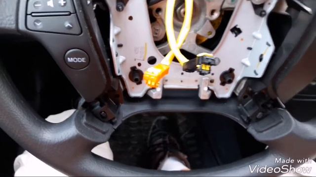 Как снять руль Toyota Avensis 2008 смотреть онлайн