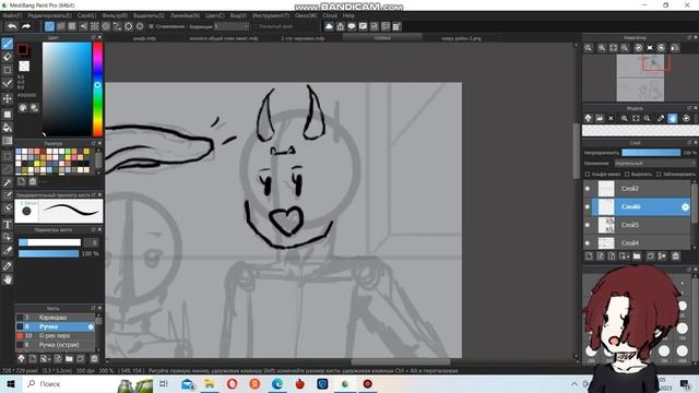 Рассказываю о своем комиксе . Куриный суп и с чем его едят?