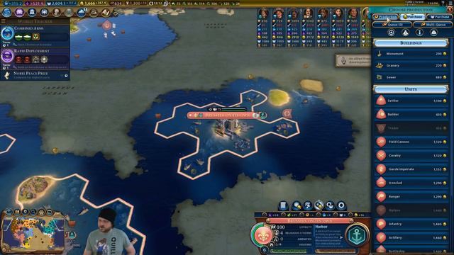 Civilization VI: Deity Culture Run as Eleanor/France! - Part 23 смотреть онлайн