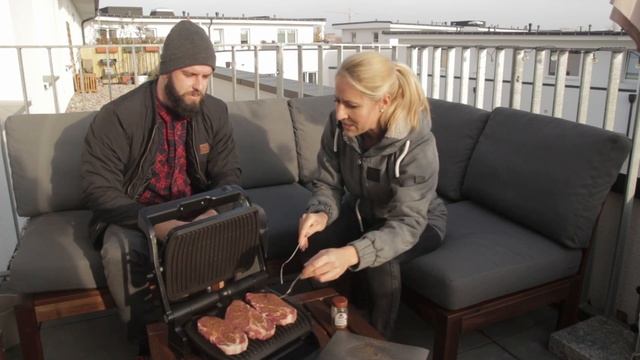 Optigrill GC714812 im Test: Elektrisch grillen auf dem Balkon смотреть онлайн