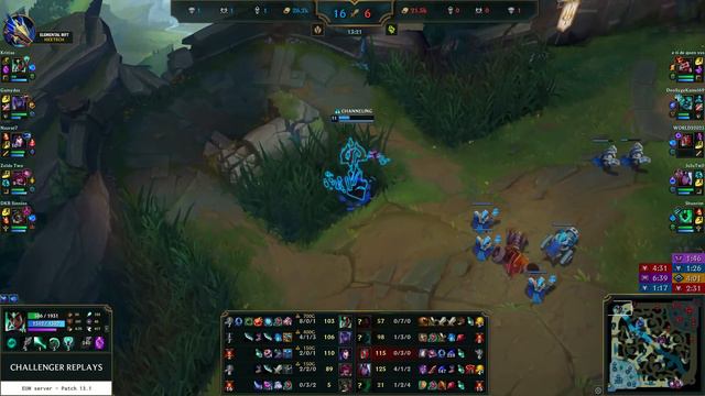 Karma Top vs Graves - EUW Challenger Patch 13.1 смотреть онлайн