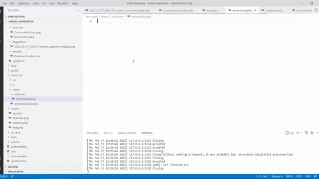 Laravel 9 Tutorial #3 Pagination + Bootstrap 5 + MySQL смотреть онлайн