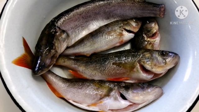 Жарю речную рыбу. Тыква на гарнир. Быстрый, лёгкий ужин. смотреть онлайн