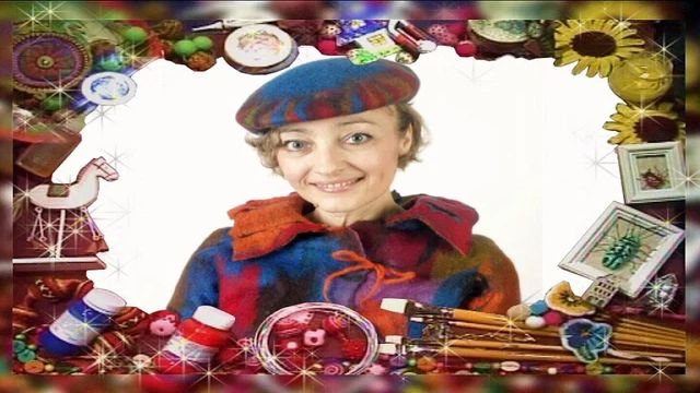 Мокрое валяние. Создаем берет с имитацией козырка. Мастер класс