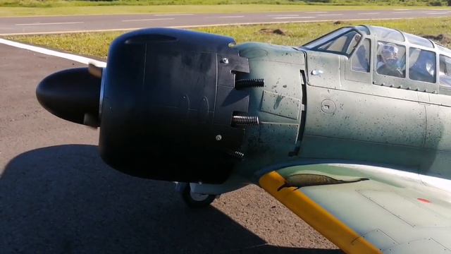 Top rc零式戦52タイプC Mitsubishi A6M Saito fg 73R5 73cc 5缸 смотреть онлайн