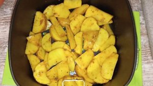 Аэрогриль DEMIAND DK-1600 картошка по деревенски с соусом.