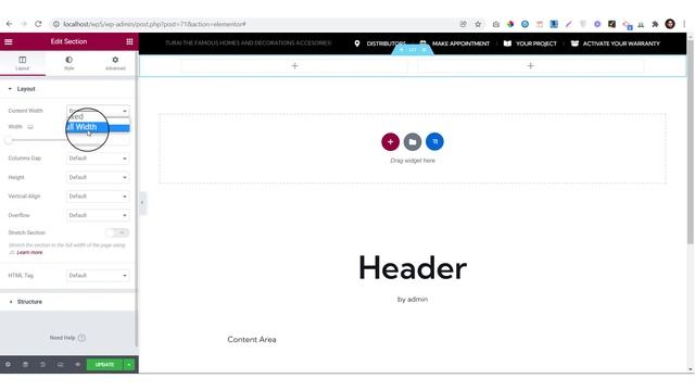 Create a custom header main menu or nav menu using Elementor смотреть онлайн