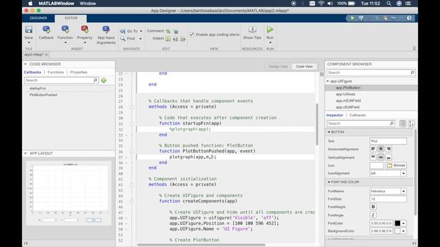 MATLAB AppDesigner | Tutorial 13 | Multi-Variable Functions смотреть онлайн