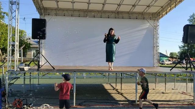 день села Гарашкинское. Открытие нового Дома Культуры. смотреть онлайн