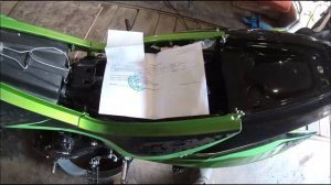 Замена масла в двигателе 164-fml