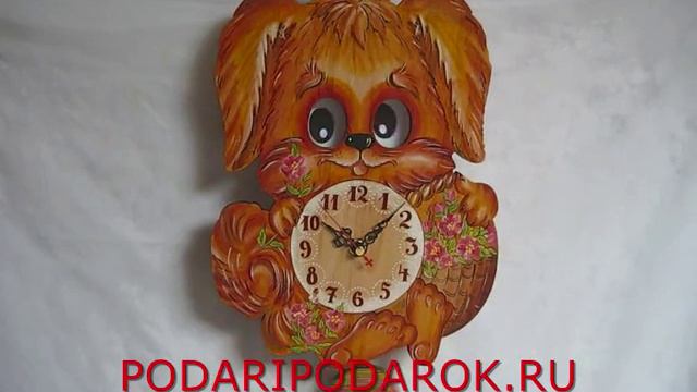 Детские настенные часы Бризоль "Собачка" смотреть онлайн