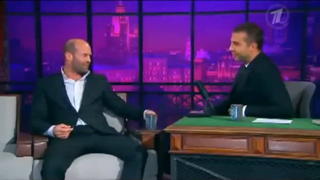 Джейсон Стэйтем в Вечернем Урганте / Jason Statham in Vecherniy Urgant. смотреть онлайн