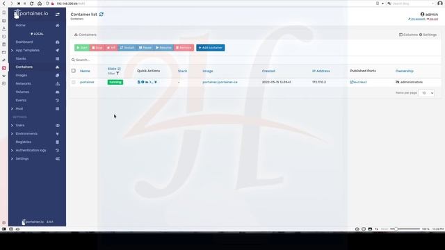 Yacht Docker Management UI Portainer Alternaitive смотреть онлайн