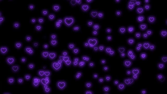 Fly Up?Neon Light Heart | Heart Background Video Loop | Animated Background | Wallpaper Heart Loop