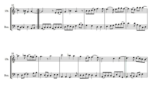 Sacrio (Opus 737) for Oboe and Bassoon #Classical #DanielHayMusic #danielhay смотреть онлайн