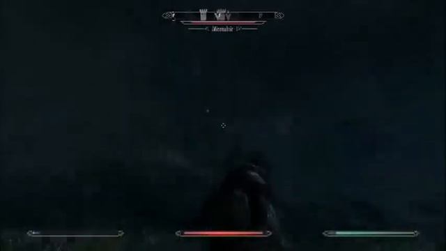 Skyrim Mirmulnir fight part 1 (Deadly Dragons Mod) смотреть онлайн