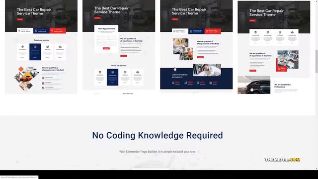 Carutos - Car Services WordPress Theme auto shop auto service Build Website смотреть онлайн