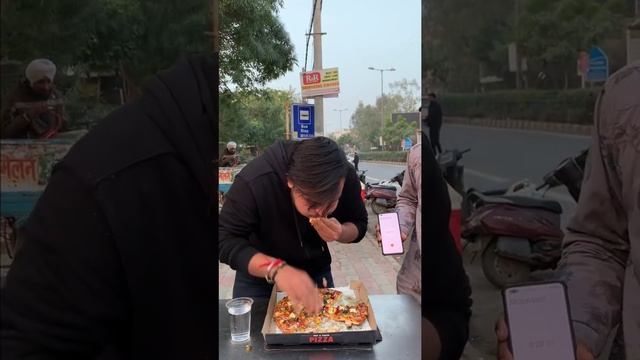 1 PIZZA खाओ ?? 11,000 ₹ CASH ले जाओ ?? || STREET CHALLENGE смотреть онлайн