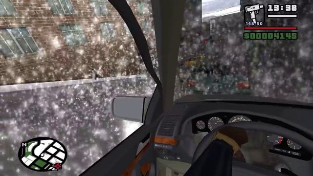 GTA San Andreas - За рулем Mercedes-Benz смотреть онлайн