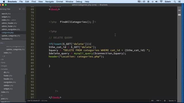 105 Refactoring category code part 2 Learning PHP смотреть онлайн