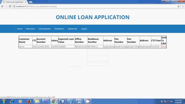 Online Loan Application Project in Java PHP Python смотреть онлайн