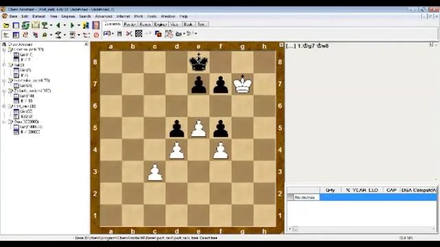 Шахматы. Пешечный эндшпиль. Поучительная позиция и хорошая задача для самостоятельного решения смотреть онлайн