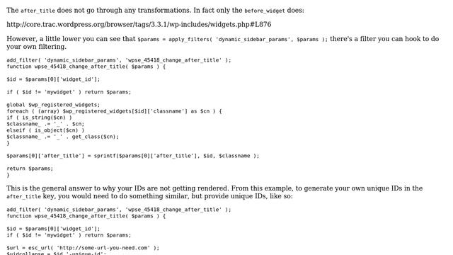 Wordpress: Toggle option in sidebar widgets (2 Solutions!!) смотреть онлайн