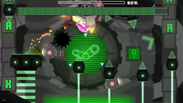 Geometry Dash - Fatal Corrosium by PleoSlim RMD (Medium Demon) Really awesome!!! смотреть онлайн