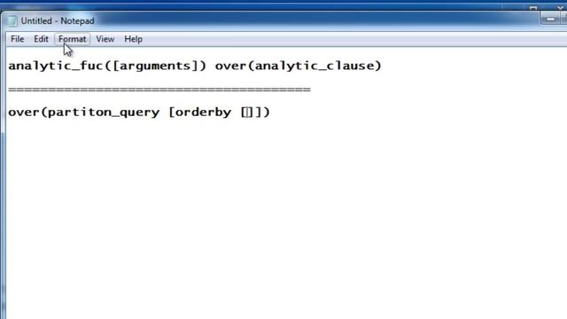 SQL: Analytical Functions смотреть онлайн