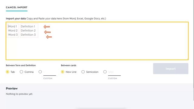 How to Import Words and Definitions to Quizlet смотреть онлайн