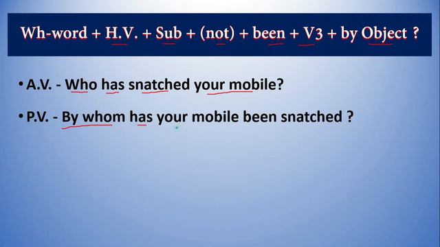 Present Perfect Tense ll Change into Active to Passive Voice ll English Grammar ll Passive Voice смотреть онлайн