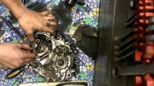 Замена коленвала в двигателе(139FMB) мопеда (Разбор) Часть#1