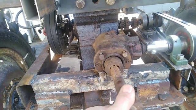 Мототрактор с мотоблока Форте Оса 8. Что получилось. смотреть онлайн