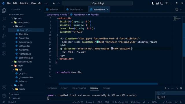 Portfolio website : Build and Deploy a Dynamic Portfolio Website with Nextjs. смотреть онлайн