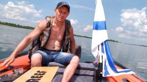 Обзор лодка Reef 360 НДНД и мотор Gladiator 9.9